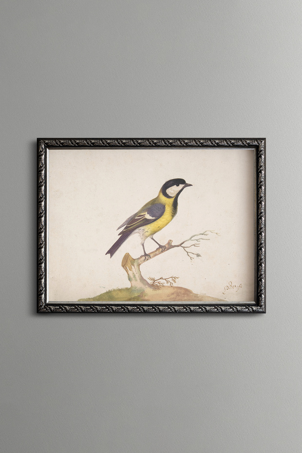 Dalda Baştankara - Vintage Patterned Painting - Slim Model