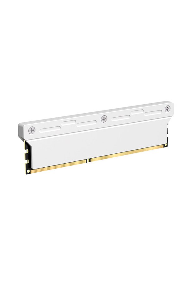 WH-1PCS TEUCER Computer RAM Memory Heatsink Cooler with Thermal Conductive Pad for Desktop PC Memory