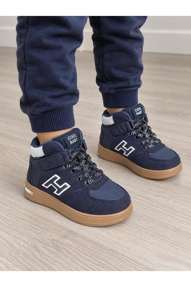 H Lace-Up Velcro Orthopedic Ankle Boot for Daily Use, Children's Size