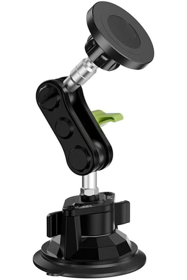 Adjustable Magnetic Metal Phone Holder Dashboard Car Mount