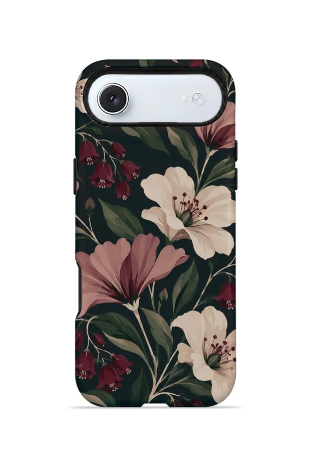 iPhone 17 Air Vorian Dual-Layer Midnight Blooms Case
