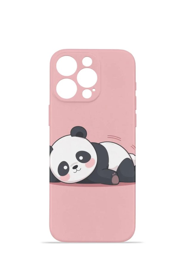 iPhone 14 Pro Max Vorian Mika Camera Protective Case, Sleepy Panda Design.