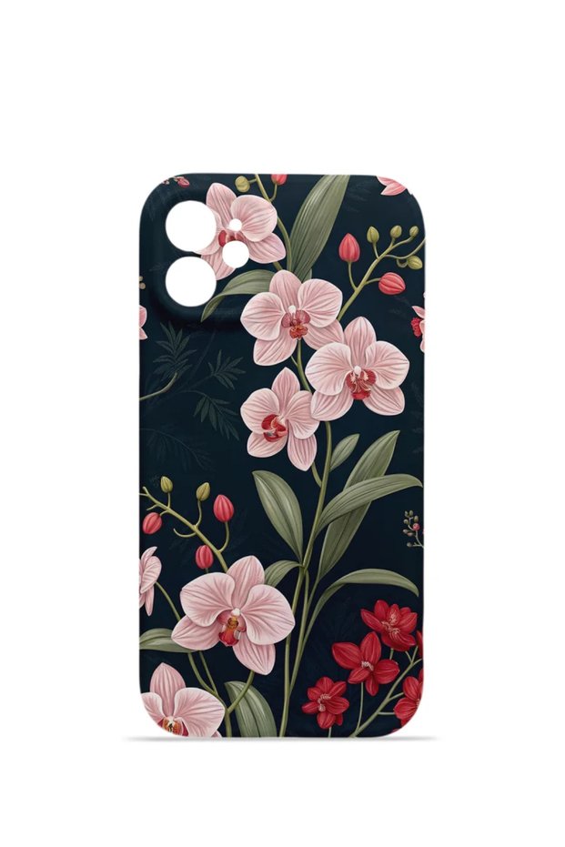 iPhone 12 Vorian Mika Camera Protective Case, Night Orchid.