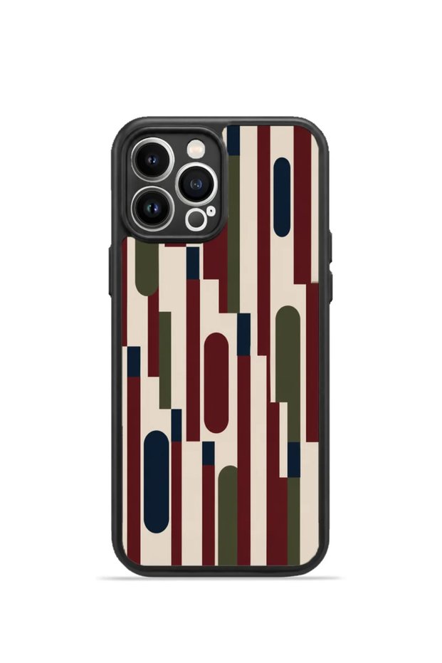 iPhone 13 Pro Max Vorian Black Hole Case, Burgundy Rhythm.
