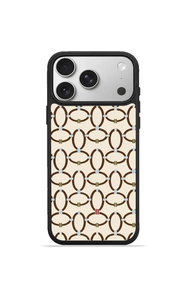 غطاء هاتف iPhone 17 Pro Max من Vorian، تصميم "الثقب الأسود"، شعار "معًا نكون أفضل".
