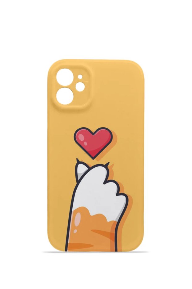 iPhone 11 Vorian Mika Camera Protective Case, Cat Paw Design.