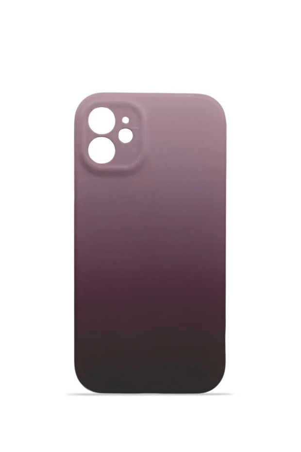 غطاء حماية للكاميرا لهاتف iPhone 12، تصميم Vorian Mika، لون بنفسجي فاتح.