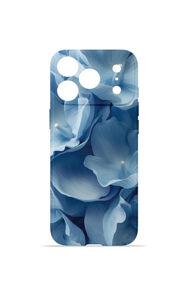iPhone 17 Pro Max Vorian Camera Protective Case, Blue Hydrangea.