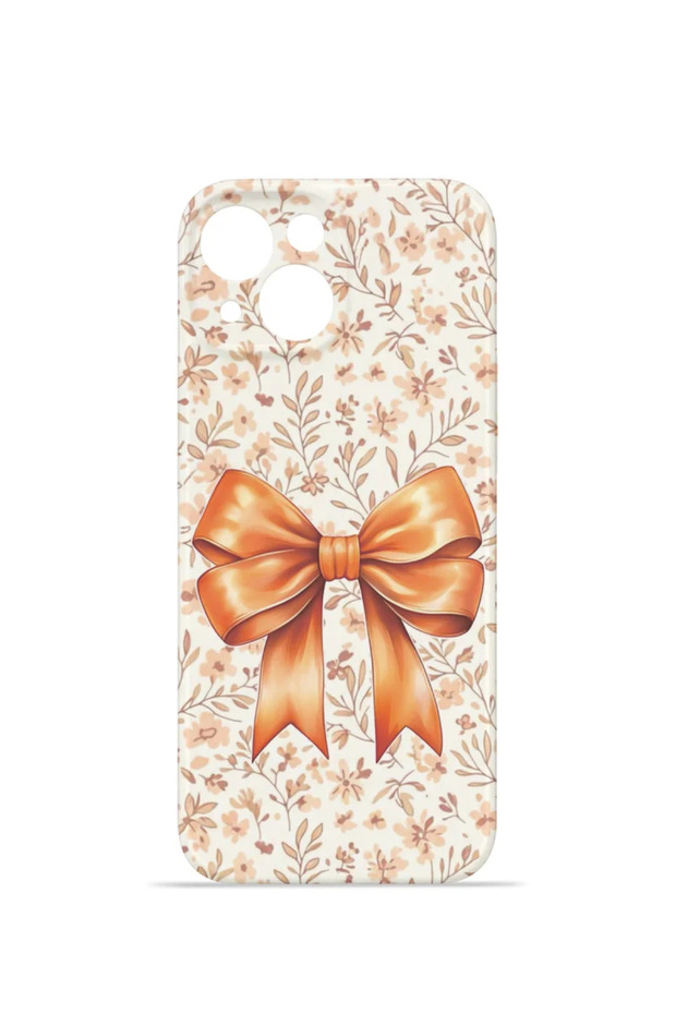 iPhone 15 Vorian Camera Protective Case with Autumn Floral Bow