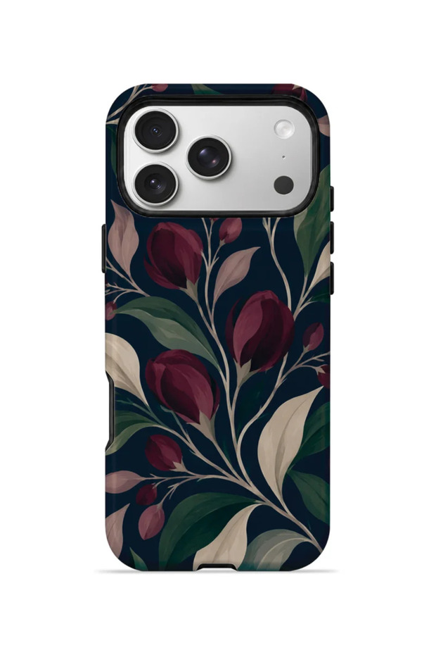iPhone 17 Pro Vorian Magsafe Dual-Layer Night Botanica Case