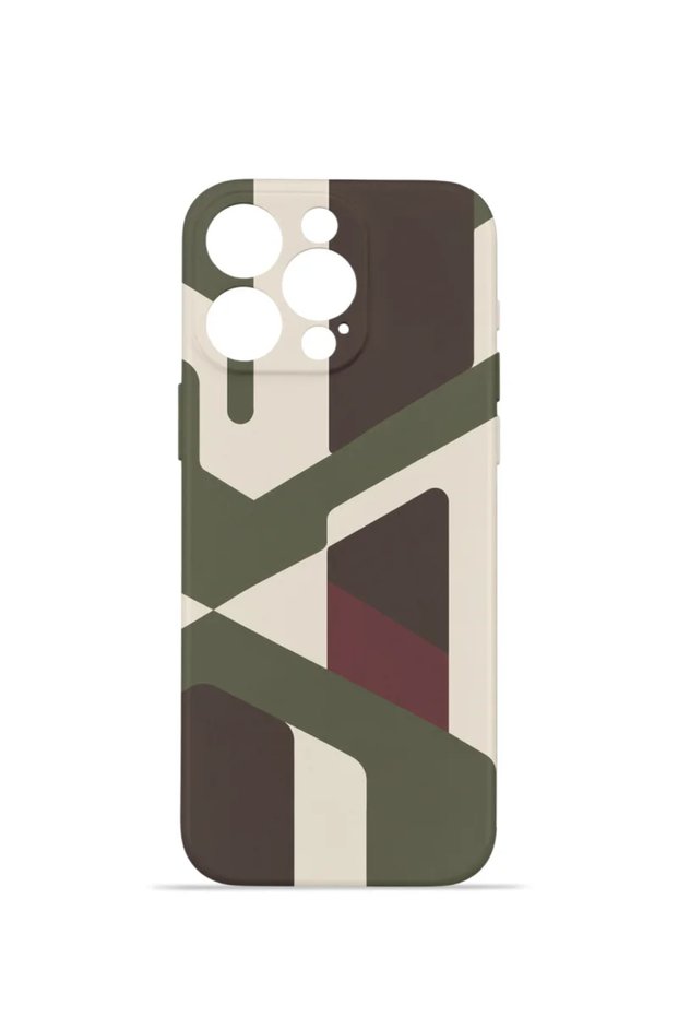 iPhone 14 Pro Max Vorian Camera Protective Case, Olive Passage.