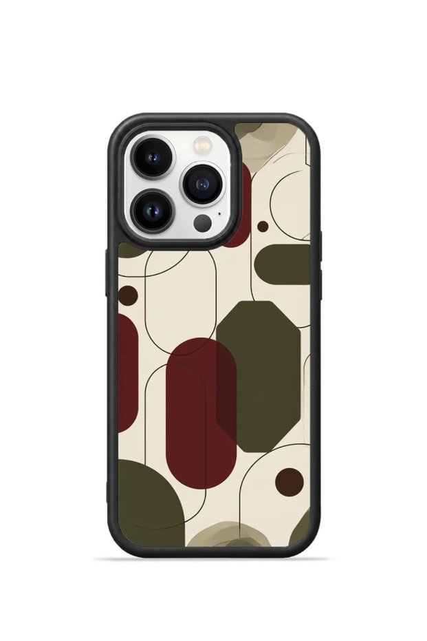 iPhone 14 Pro Vorian Black Hole Case, Ivory Relief.