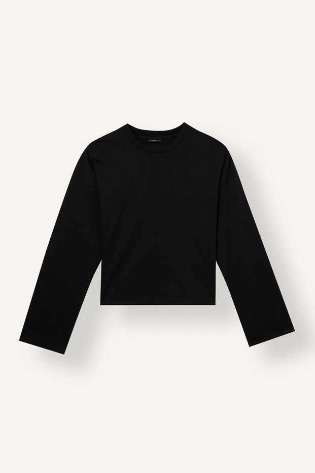 Slim Fit Crew Neck Long Sleeve T-Shirt I9296Ax26Au