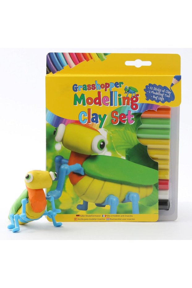 Modelling Clay Insect Craft Kit | Make Your Own Bug Models with Plasticine Putty Strips, Modelling T