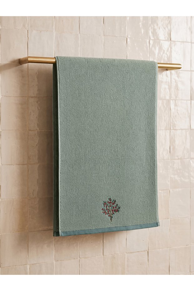 Sparkling Choices Embroidered Cotton Face Towel 50X80 cm from Shining Store