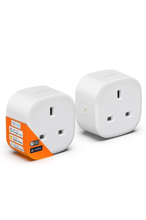 مقبس ذكي من ماتر، يعمل مع نظام Apple HomeKit، وأليكسا، وجوجل هوم، وسمارت ثينجز، وشركة Co.