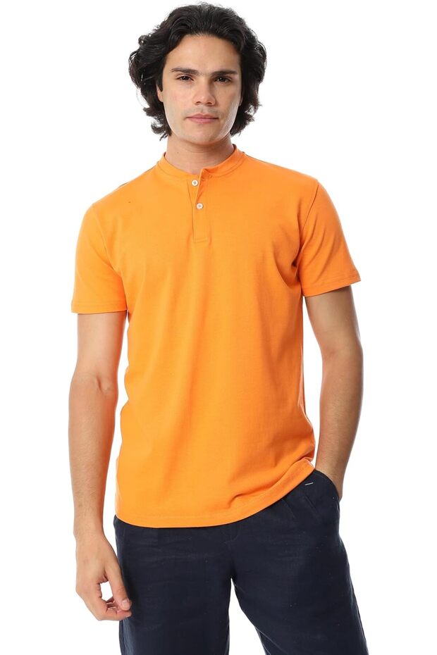 Mens Basic Henely Neck 37S24M30301 Western