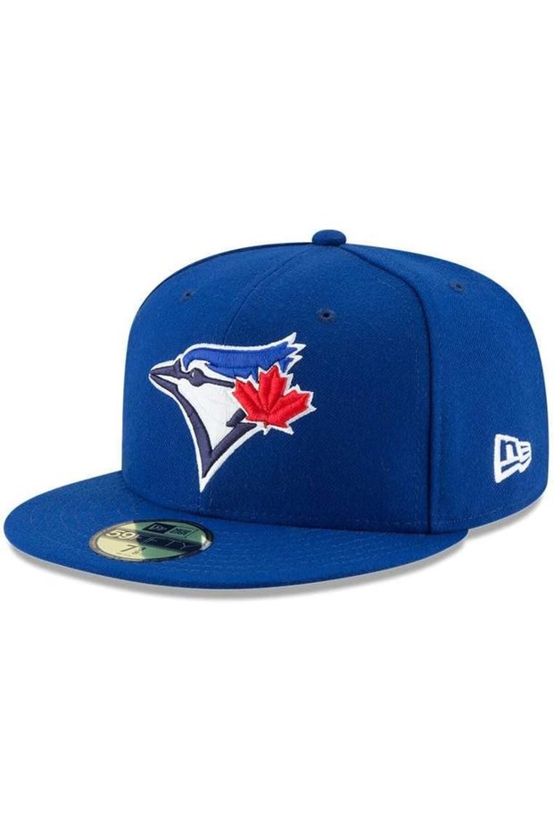 قبعة MLB لوس أنجلوس دودجرز سوداء مع تفاصيل بيضاء 59FIFTY