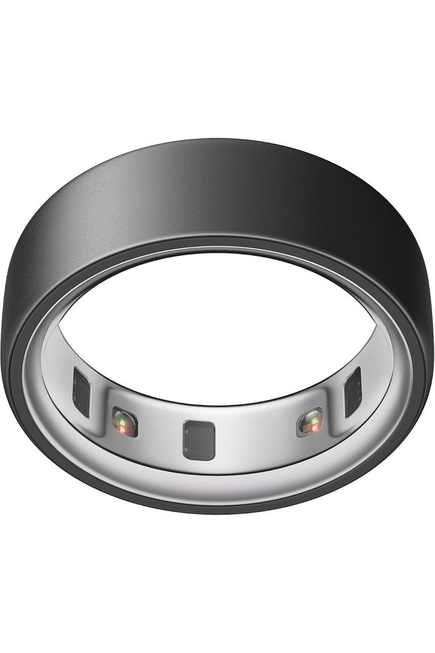 Ring 4 - Stealth - Size 4 - Smart Ring - Size First with Ring 4 Sizing Kit - Sleep Tracking Wearable