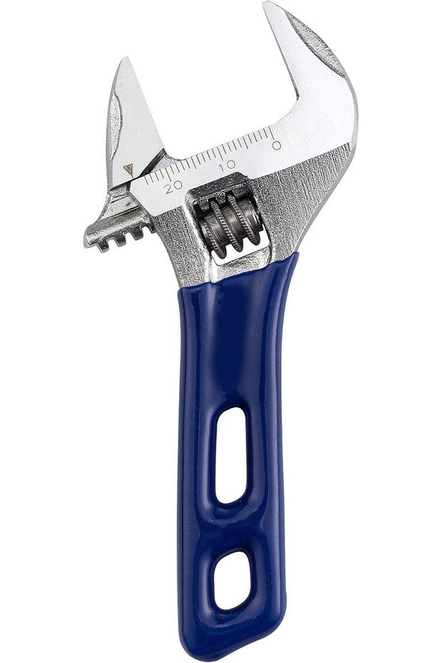 Large Opening Adjustable Wrench Spanner with Short Handle 4 inch