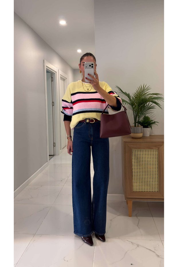 Votesla Koyu Blue Straight Jeans