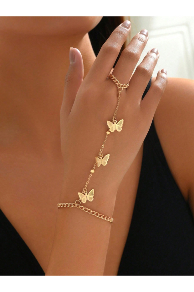 Gold Link Bracelet