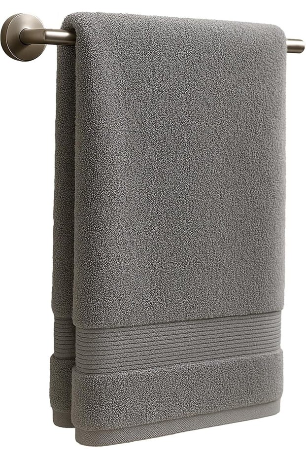 Towels (Light Grey, Hand Towel (80×50))