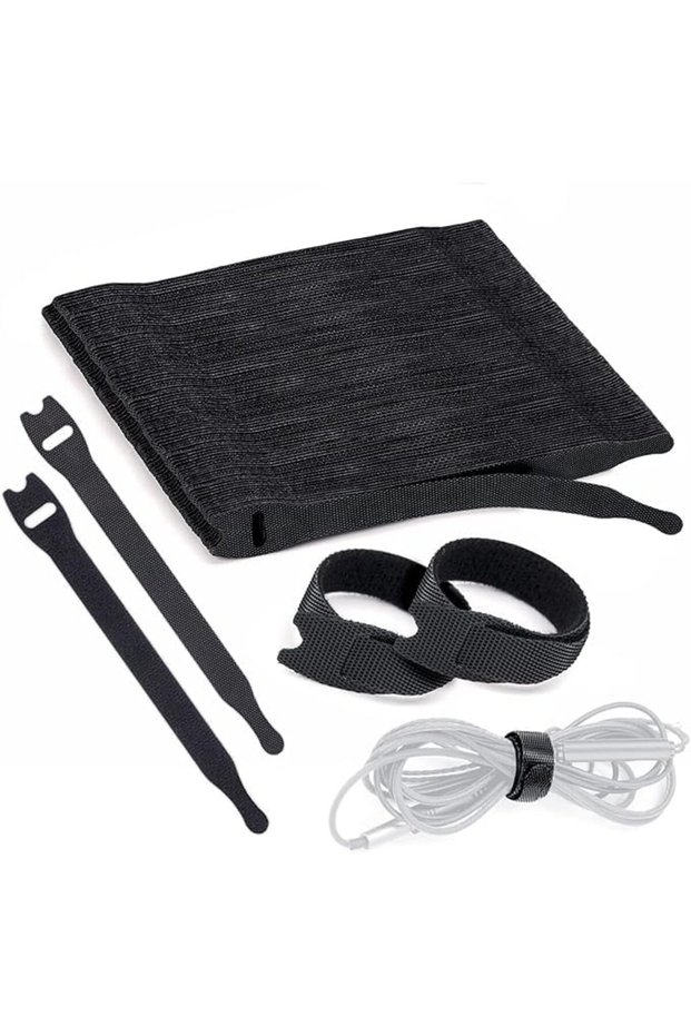 100 Pcs Cable Strap, Reusable Cable Ties, Adjustable Cord Tie Wraps