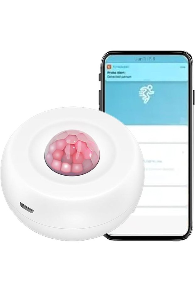 مستشعر حركة ذكي بتقنية PIR، يعمل بتقنية Tuya WIFI، كاشف لاسلكي بالأشعة تحت الحمراء، كاشف للحركة، نظام أمان ضد السرقة.