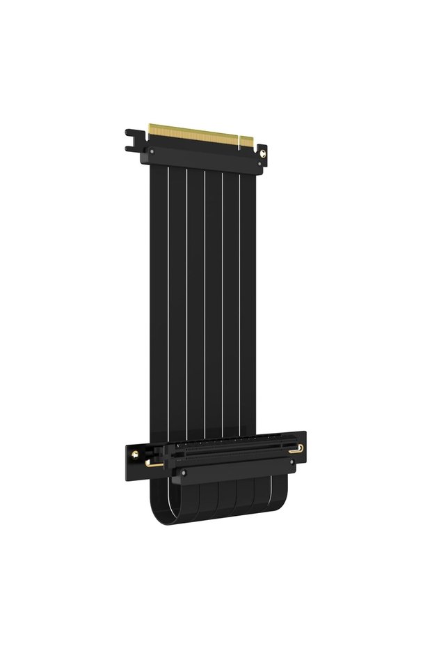 كابل رايزر لوحدة معالجة الرسومات (GPU) بطول 300 مم، PCIe 3.0 x16، بزاوية 90 درجة.