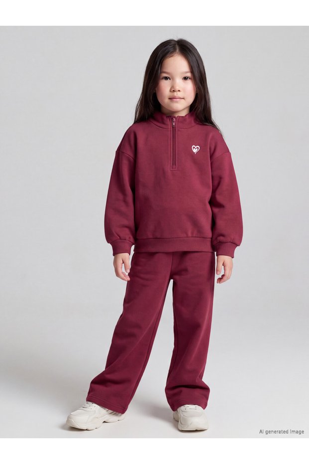 ESVAB • Modern & Elegant Embroidered Girls' Thick Set
