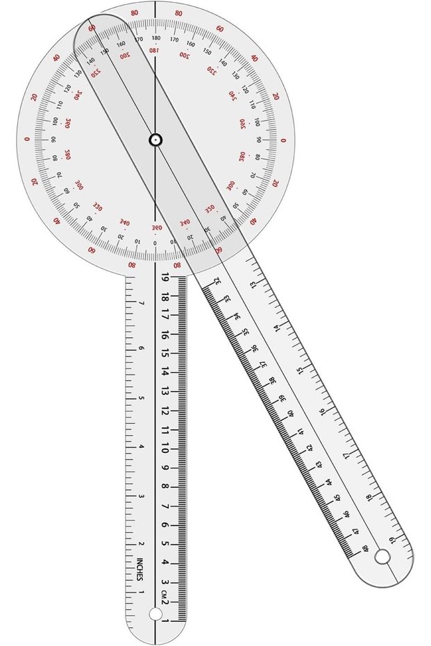 Goniometer 12 inch, 360 Degree(Plastic)