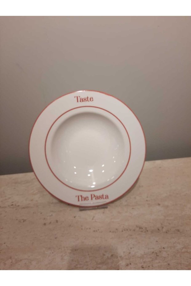 28 CM PASTA PLATE WITH DIGITAL PRINT