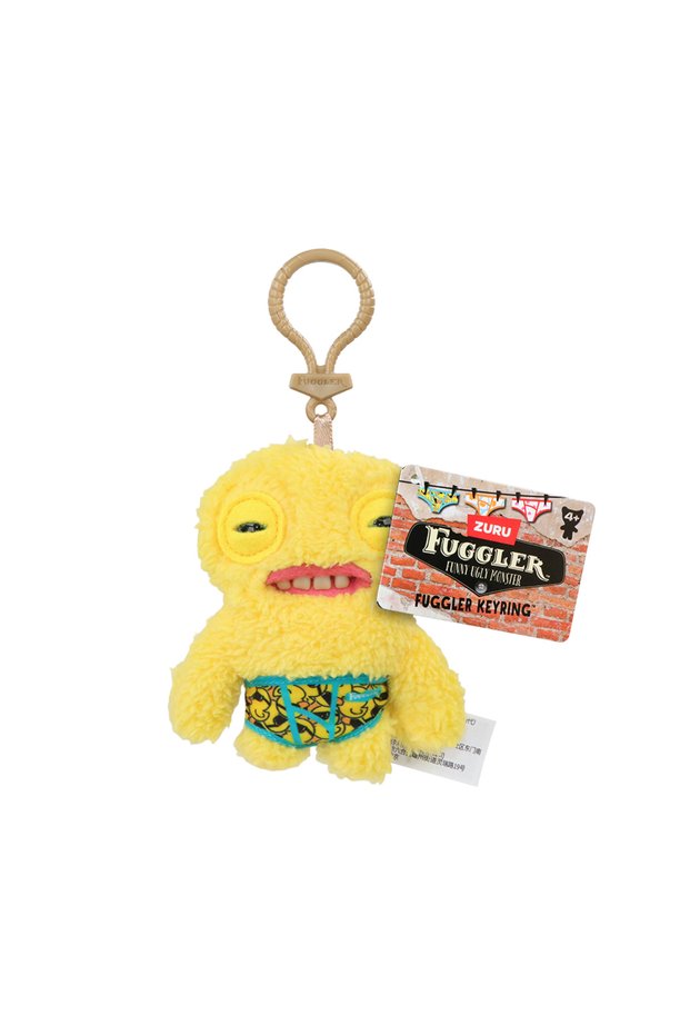 SQUIDGE 11CM Fuggler Funny Ugly Monster Plush Toys Keychain Kawaii Fugg Doll Monster Rabbits Cute St