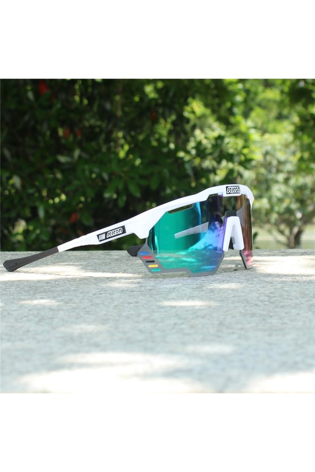 I SCICON AEROSHADE KUNKEN UV400 Cycling Sunglasses with Case - Outdoor Sports Men's MTB Road Bike Ey