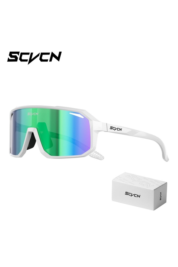 07 SCVCN Trendy Eyewear Cycling Sunglasses Fashion Sunglasses MTB Bicycle Camping UV400 Hiking Prote