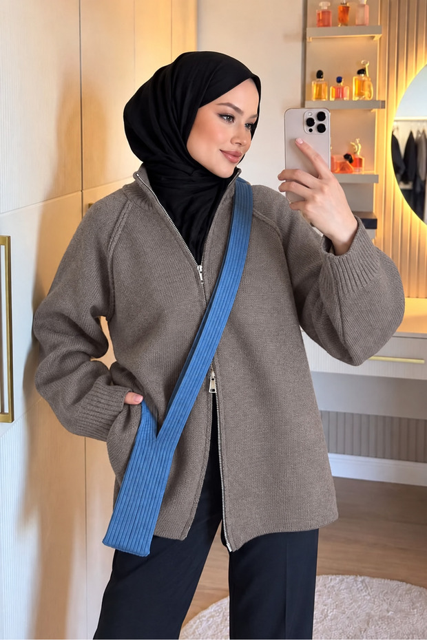 Women's Rosia Double Zipper Cardigan