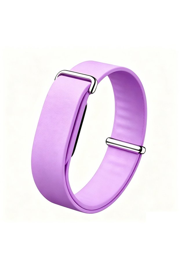 For GoogleFitbit Air Purple Soft Silicone Watch Strap for Google Fitbit Air Rubber Replacement Brace