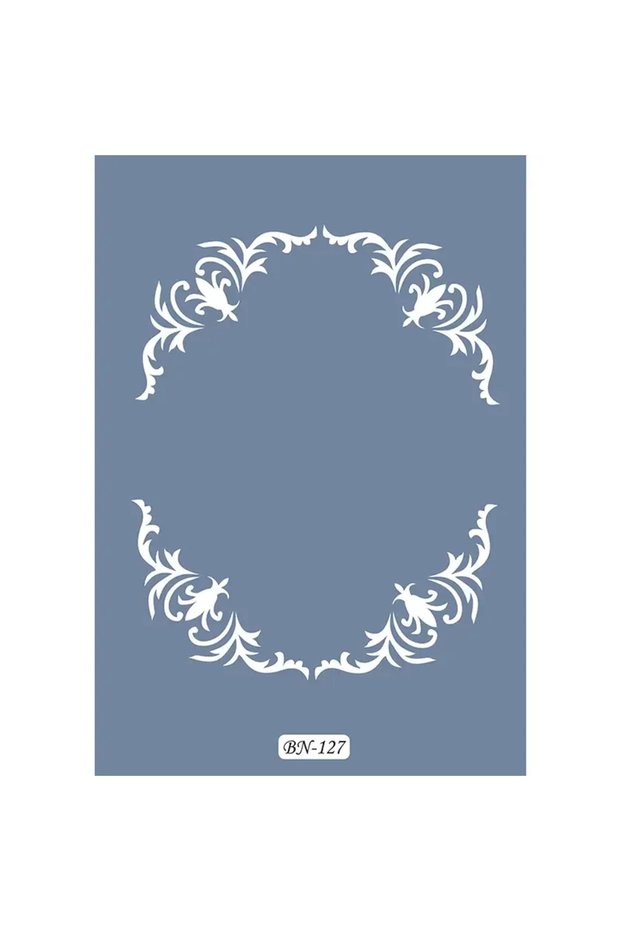 Oval Frame Model BN127 25x35 BN Series Stencil