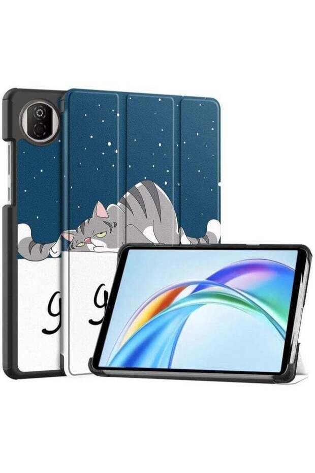 حافظة خفيفة الوزن لجهاز Honor Pad X7 (8.7 بوصة)، حافظة مقاومة للصدمات، حافظة مبطنة بالفوم مناسبة للأطفال.