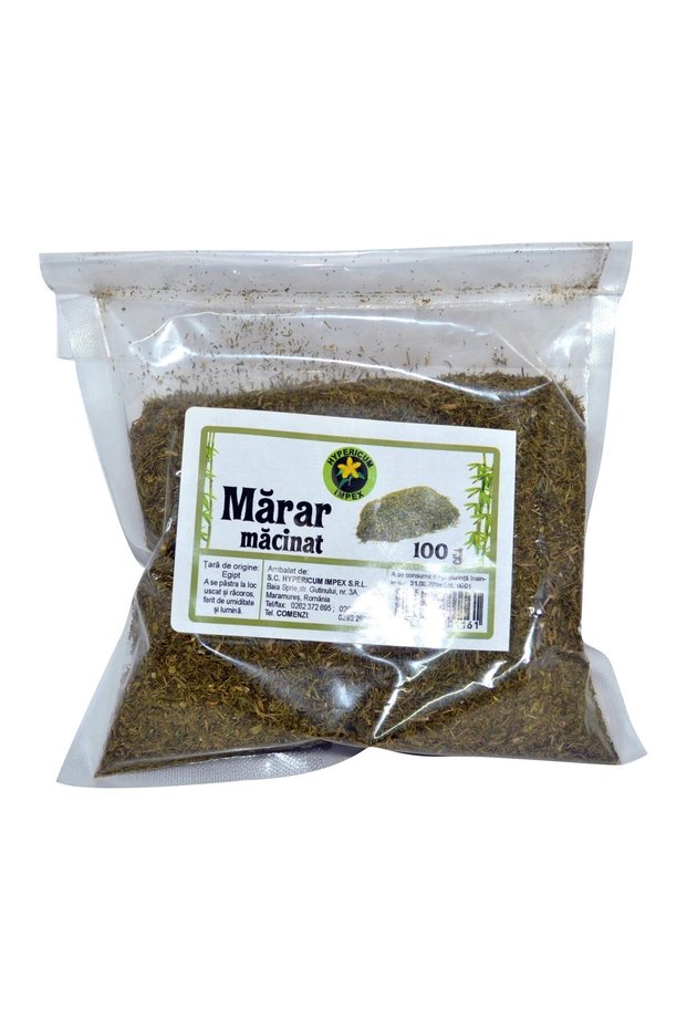 Marar macinat Hypericum, seminte de marar macinate fin, 100 g