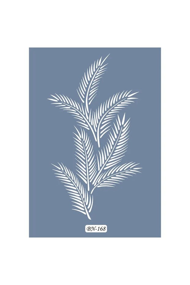 Leaf Pattern Modal BN168 25x35 BN Series Stencil