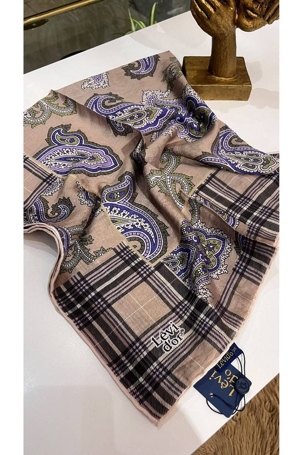 Elya Series Modal Natural Scarf