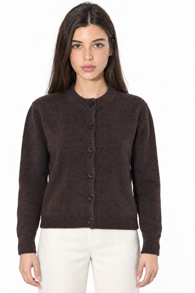 VIORNA Open-Front Cardigan