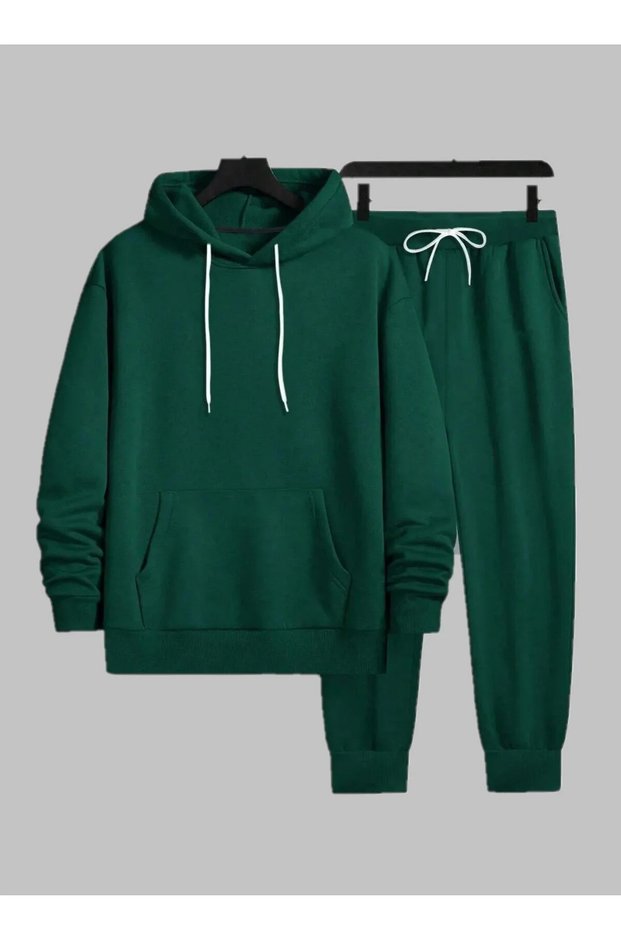 Unisex Large Size Hooded Tracksuit Set Daxi̇s Sportwear Company