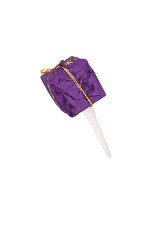 New Year's-Themed Cake Toppings, 100-Piece Gift Pack, Purple