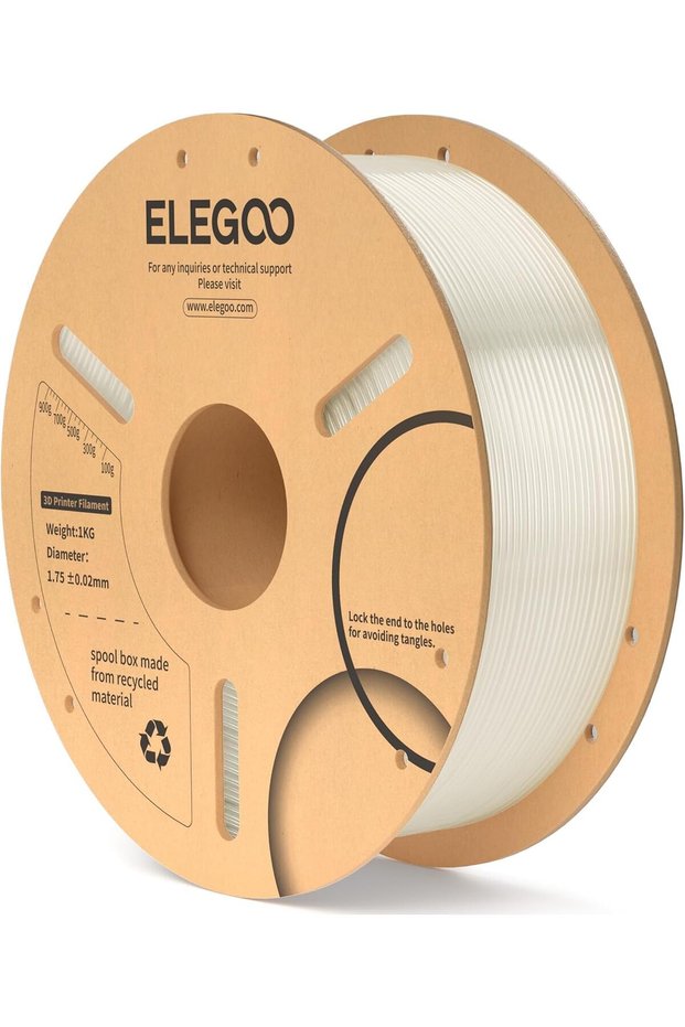 PLA Filament 1.75mm Translucent 1KG
