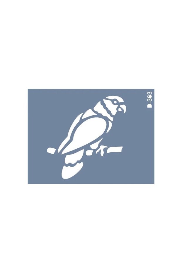D363 قالب تصميم طائر، سلسلة D، مقاس 15 × 20 سم.