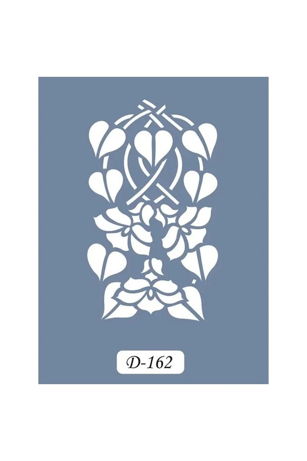 D162، قالب تصميم على شكل ورقة، سلسلة D، مقاس 15 × 20 سم.