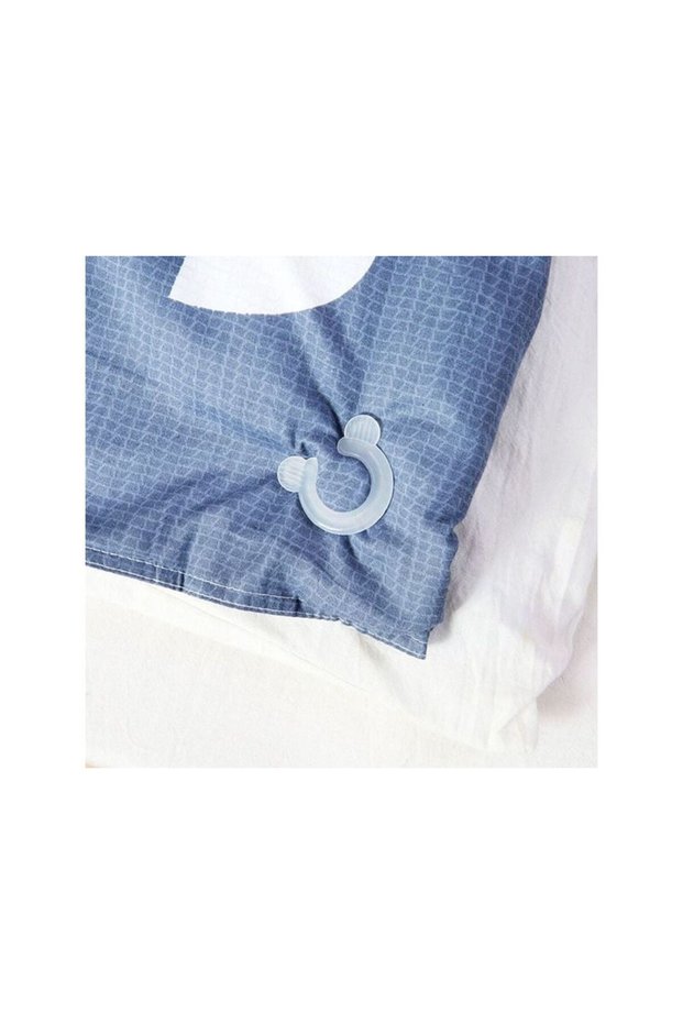 Clips pentru Fixare Cearceaf Transparent - 4buc